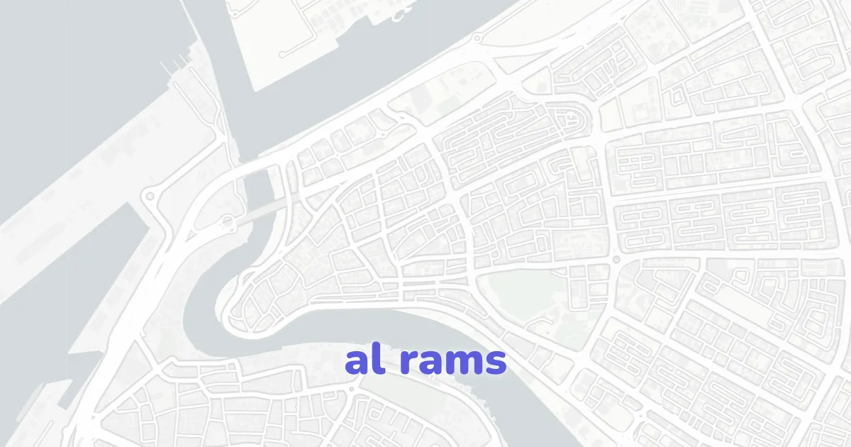Al Rams figure ground plan | CAD Atlas | CAD ATLAS