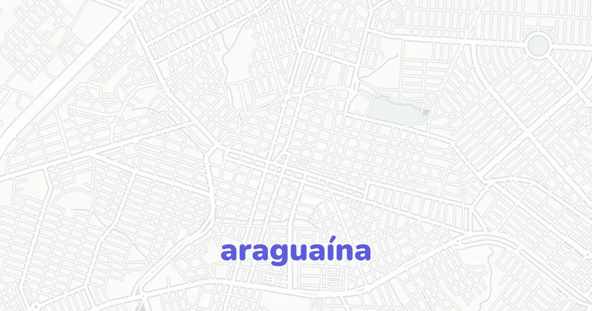 Araguaína mapa cad | CAD Atlas | CAD ATLAS