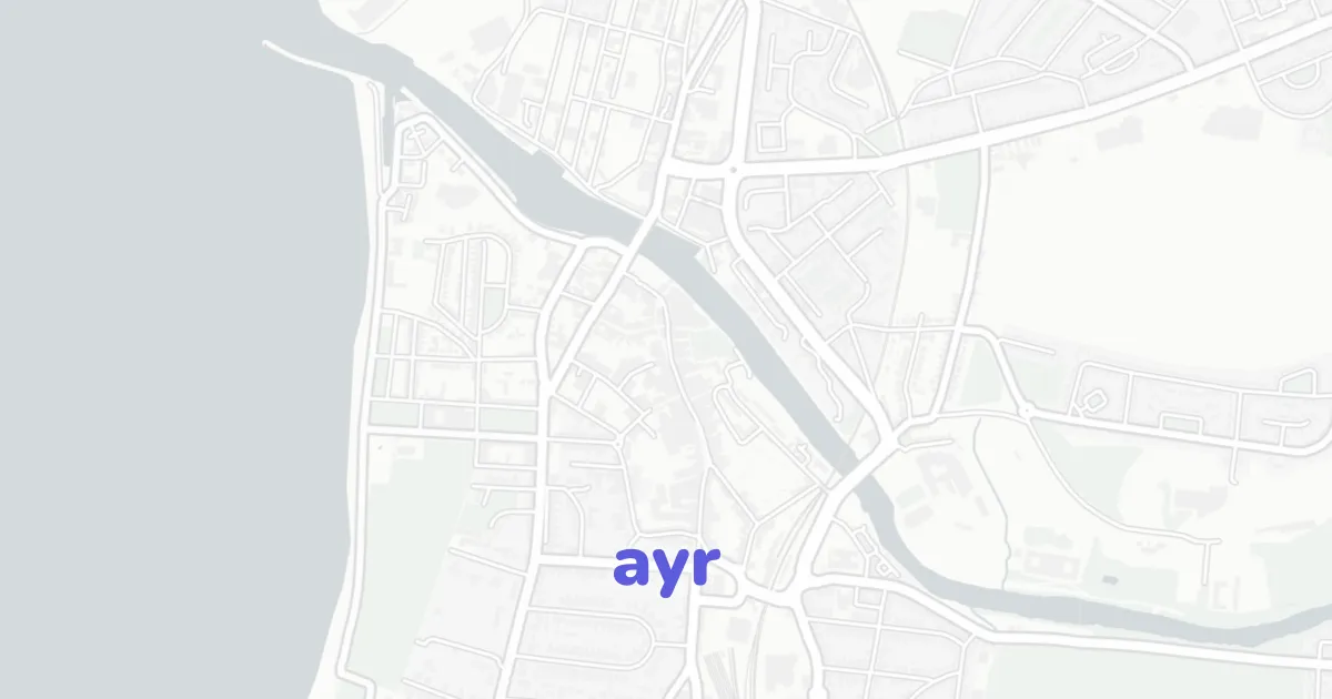 Ayr architectural map | CAD Atlas | CAD ATLAS