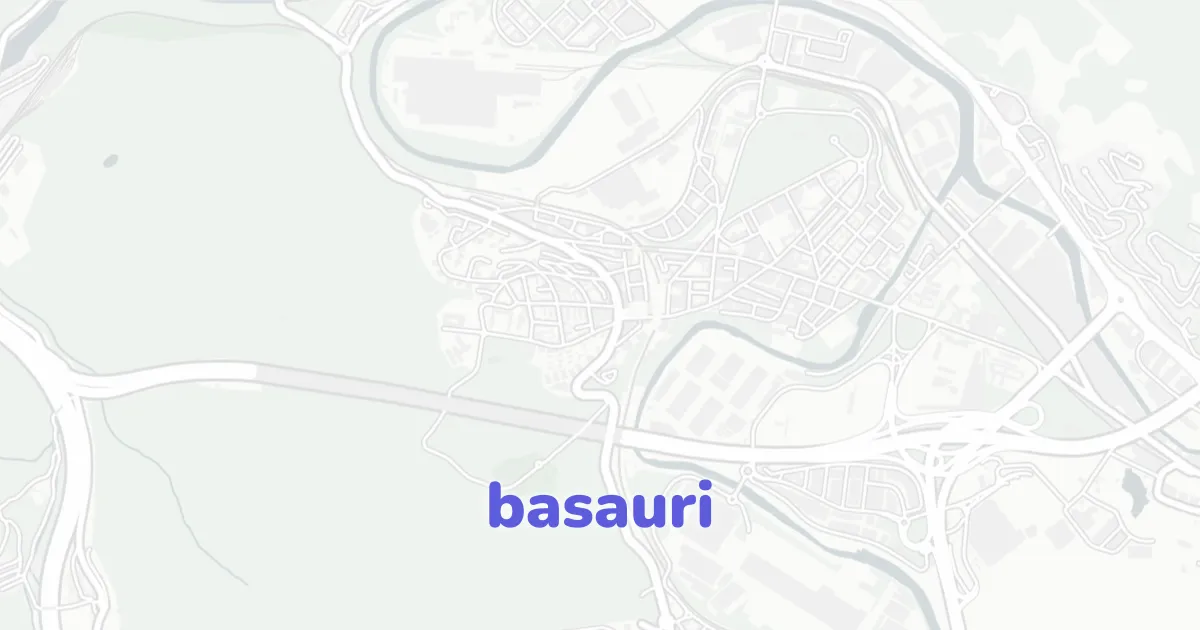 Basauri DWG Download | ready-to-draw layered vectors | CAD ATLAS
