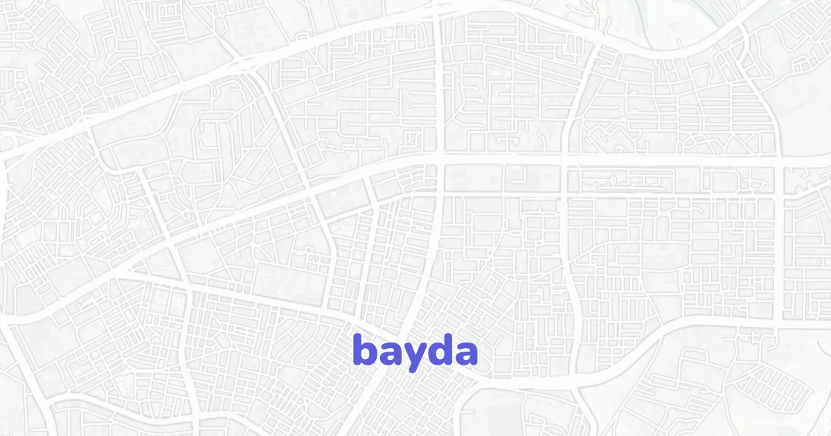 Bayda Site Plan | DWG Site Plan | CAD ATLAS