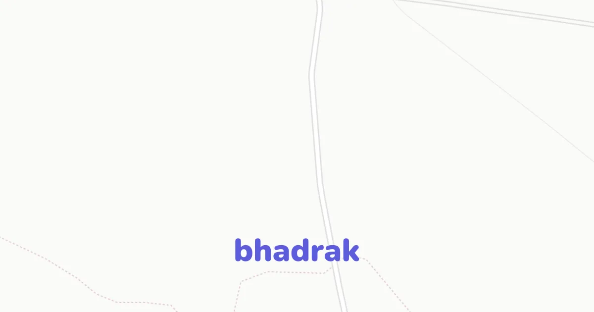 Bhadrak architectural map | CAD Atlas | CAD ATLAS