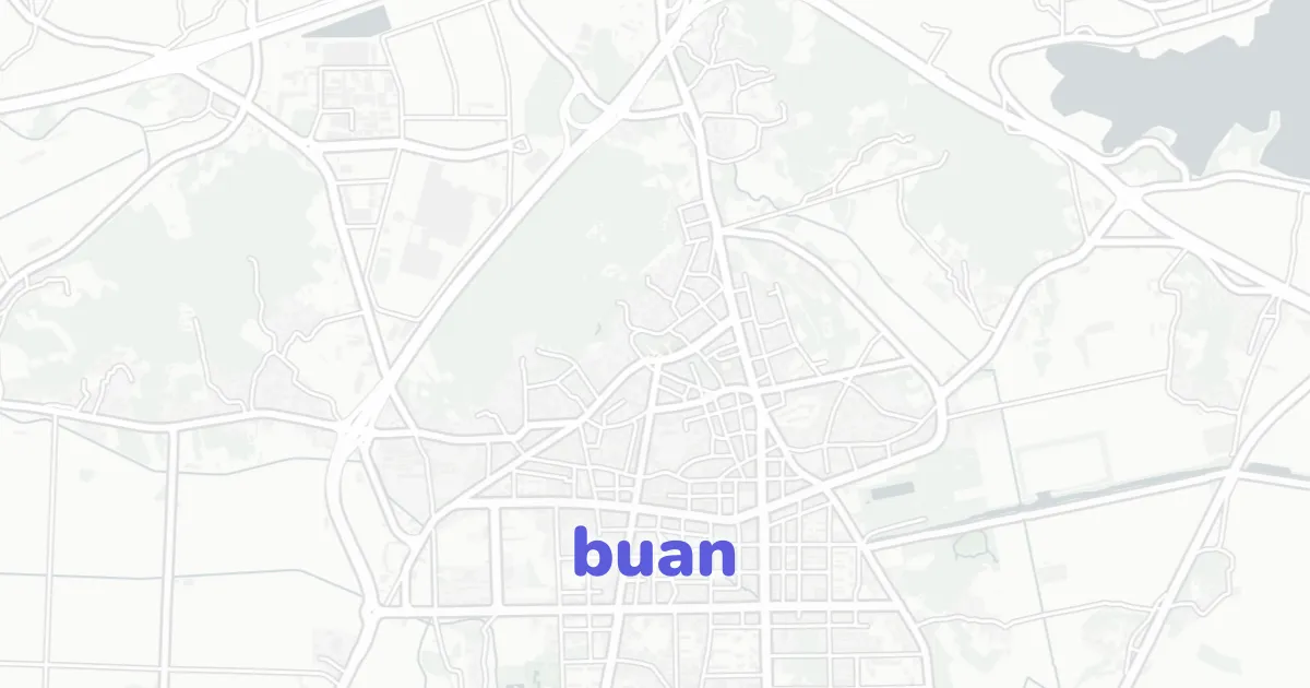 Buan architectural map | CAD Atlas | CAD ATLAS