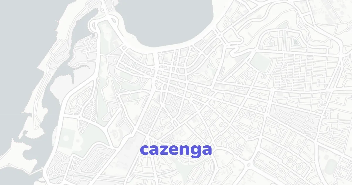 Cazenga Site Plan | DWG Site Plan | CAD ATLAS