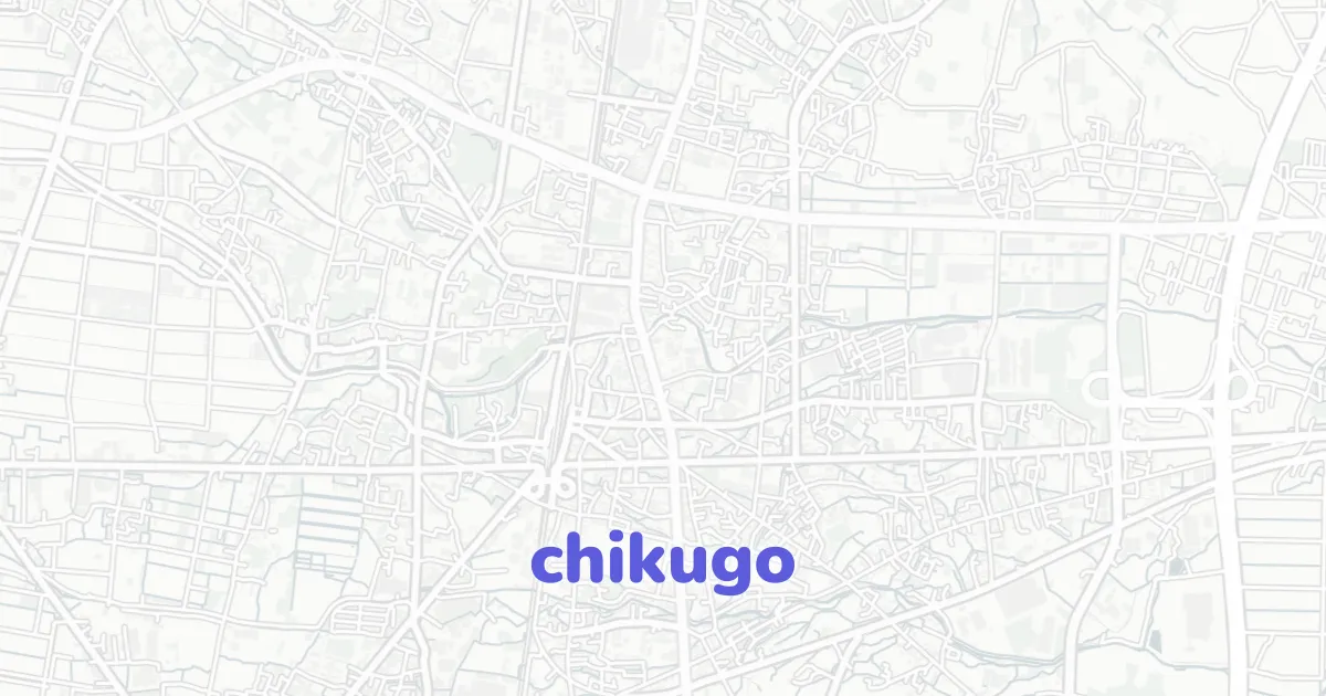 Chikugo architectural map | CAD Atlas | CAD ATLAS
