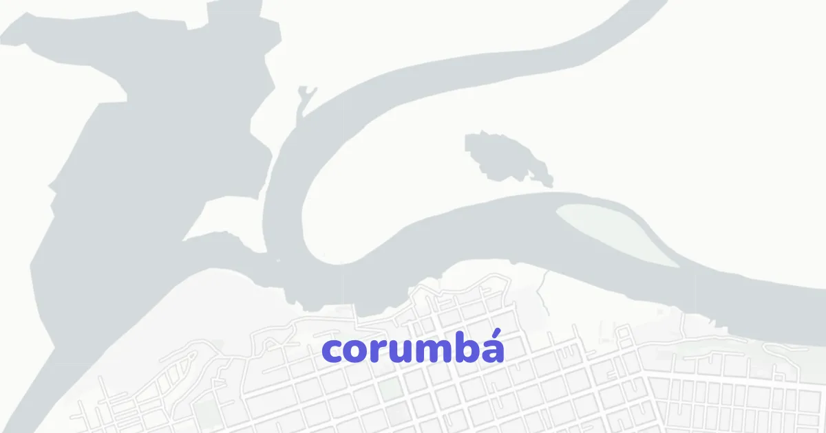 Corumbá mapa cad | CAD Atlas | CAD ATLAS