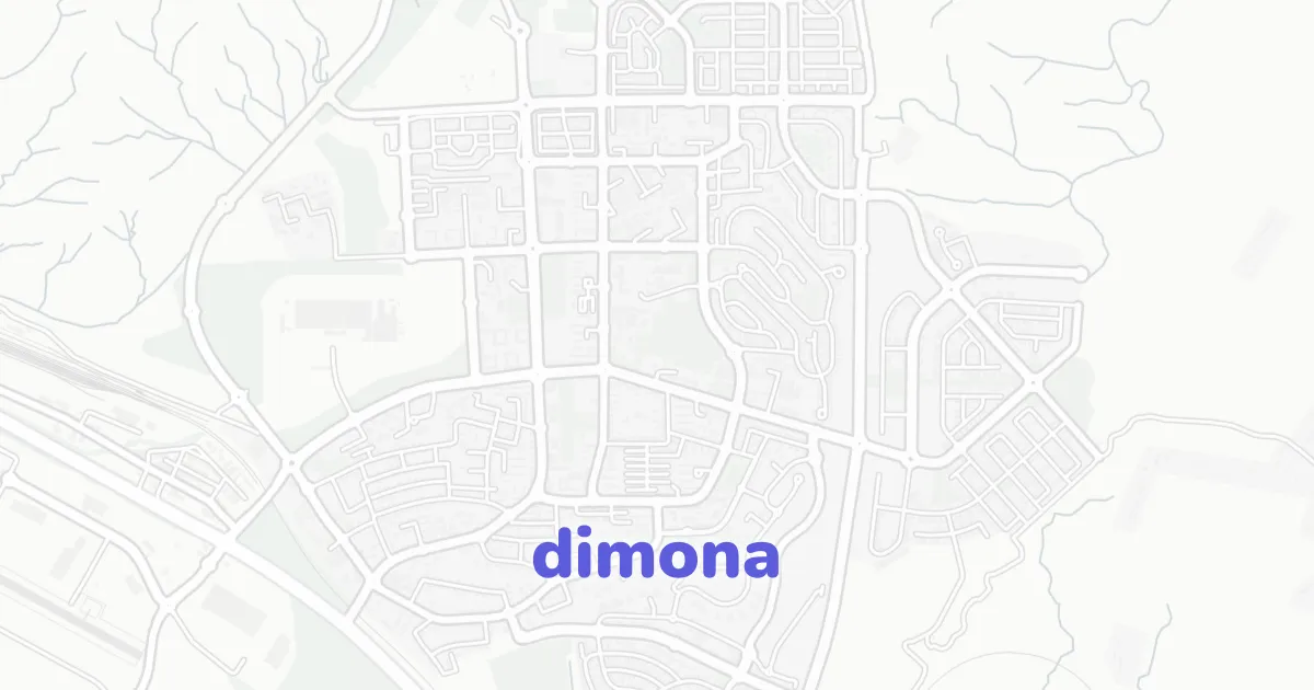 Dimona architectural map | CAD Atlas | CAD ATLAS