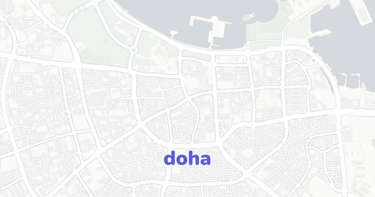 Doha architectural map | CAD Atlas | CAD ATLAS