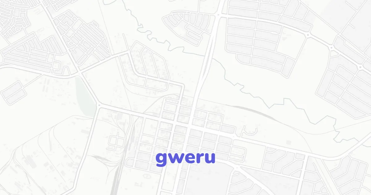 Gweru architectural map | CAD Atlas | CAD ATLAS