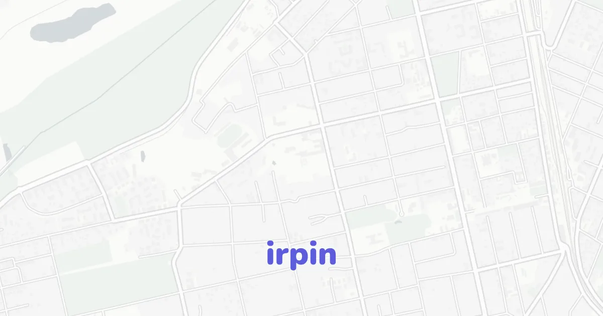 Ibin Map Irpin architectural map | CAD Atlas | CAD ATLAS