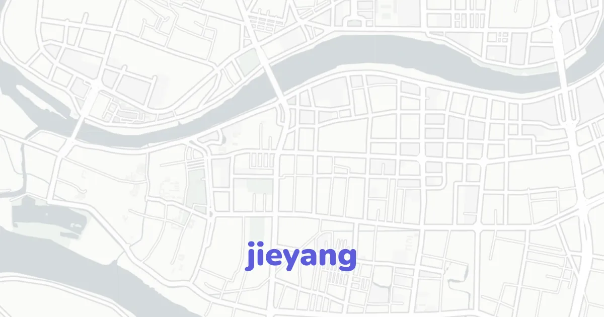 Cyj Map Jieyang Architectural Map | ready-to-draw layered vectors | CAD ATLAS