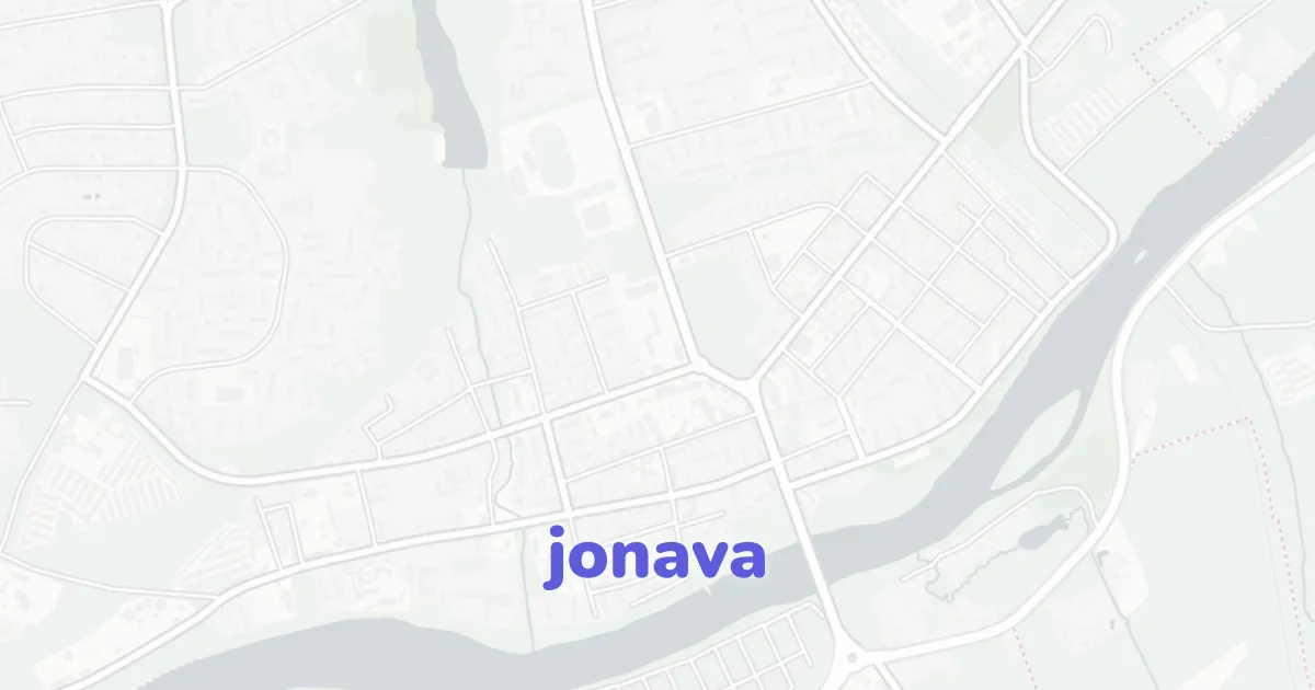 Jonava architectural map | CAD Atlas | CAD ATLAS
