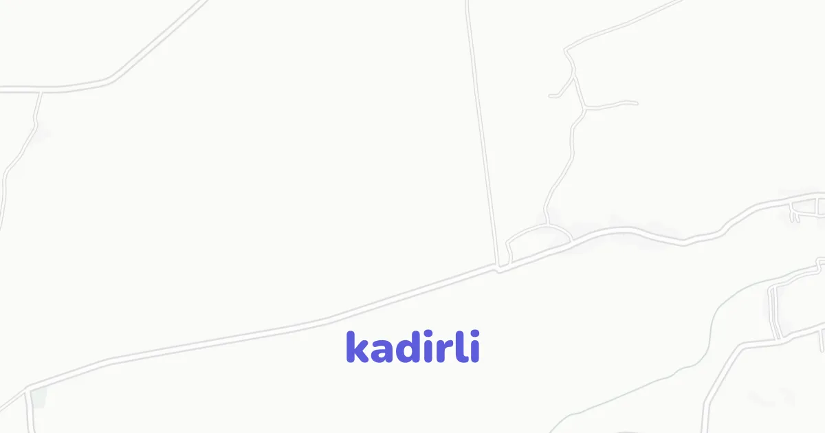 Kadirli Site Plan | DWG Site Plan | CAD ATLAS
