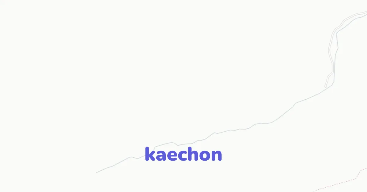 Kaechon Kaechon Site Plan | DWG Site Plan | CAD ATLAS