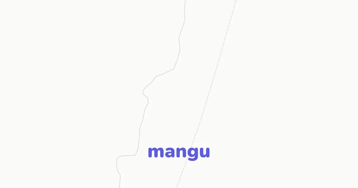 Mangu architectural map | CAD Atlas | CAD ATLAS