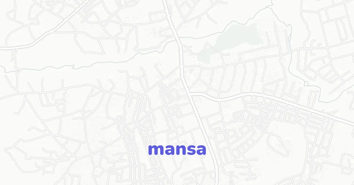 Mansa Pin Code Mansa architectural map | CAD Atlas | CAD ATLAS