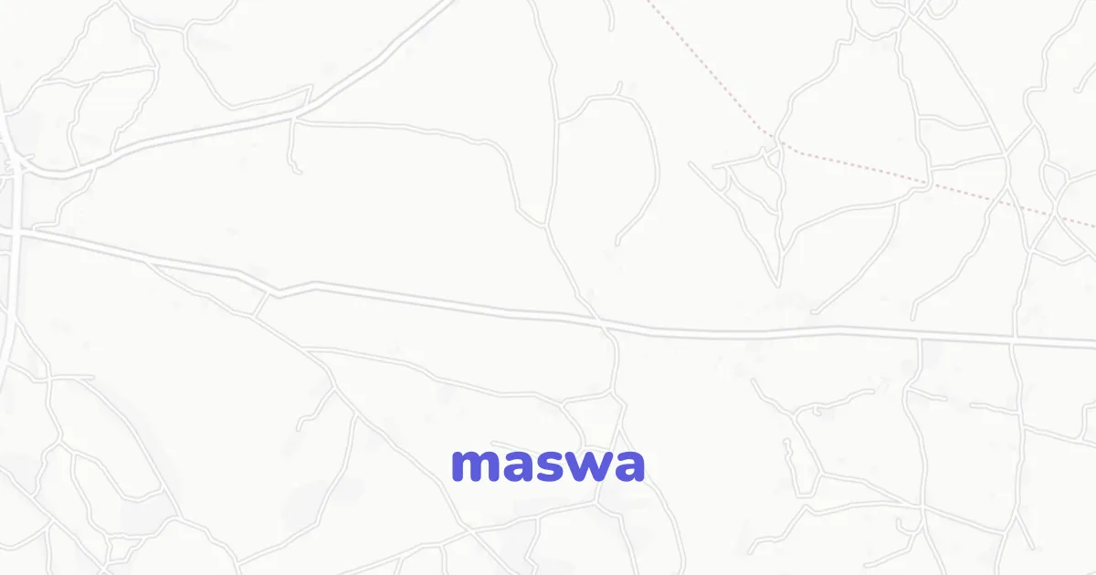 Maswa Architectural Map | ready-to-draw layered vectors | CAD ATLAS
