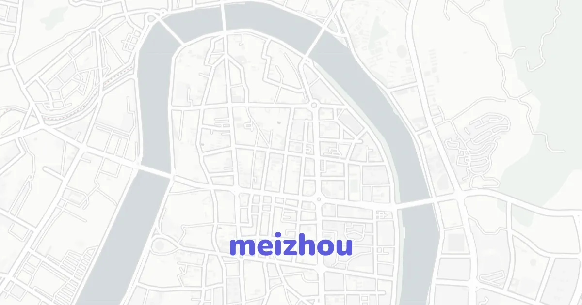 Meizhou architectural map | CAD Atlas | CAD ATLAS