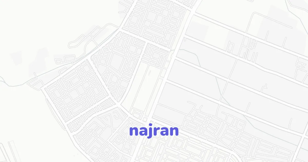 Najran Raster Data Map Site Plans for Architects | CAD ATLAS