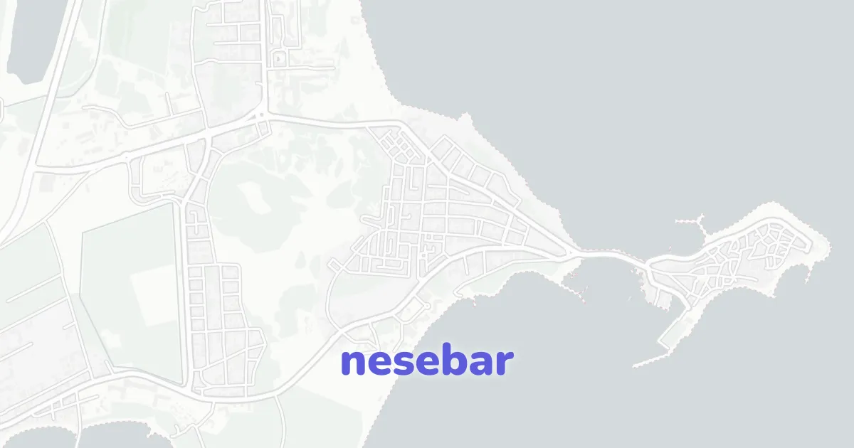 Nesebar architectural map | CAD Atlas | CAD ATLAS