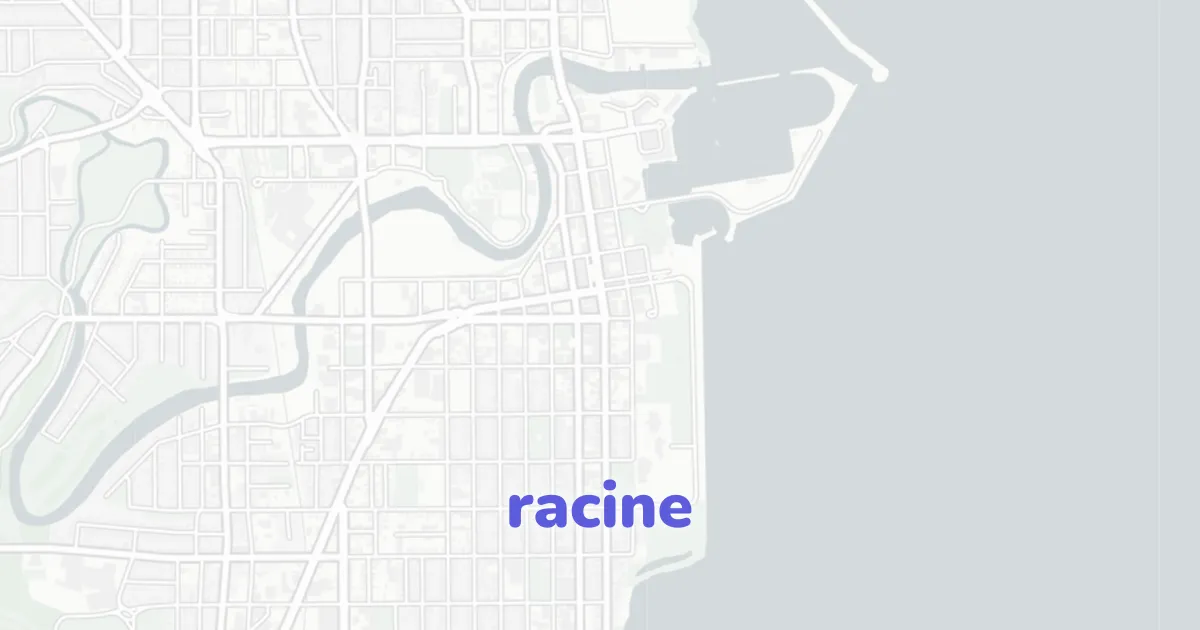 Racine architectural map | CAD Atlas | CAD ATLAS