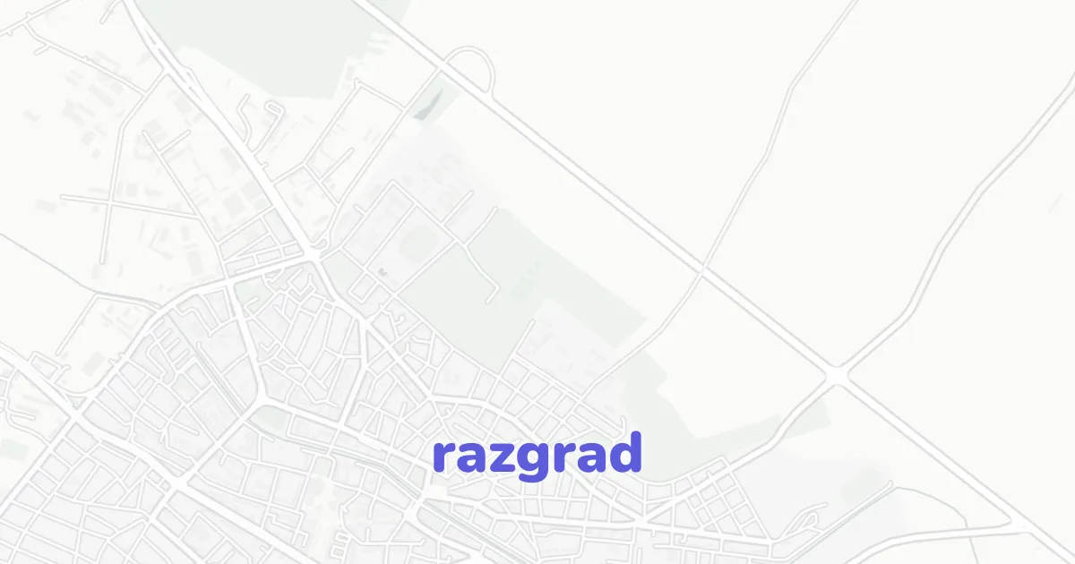 Razgrad site plan | CAD Atlas | CAD ATLAS