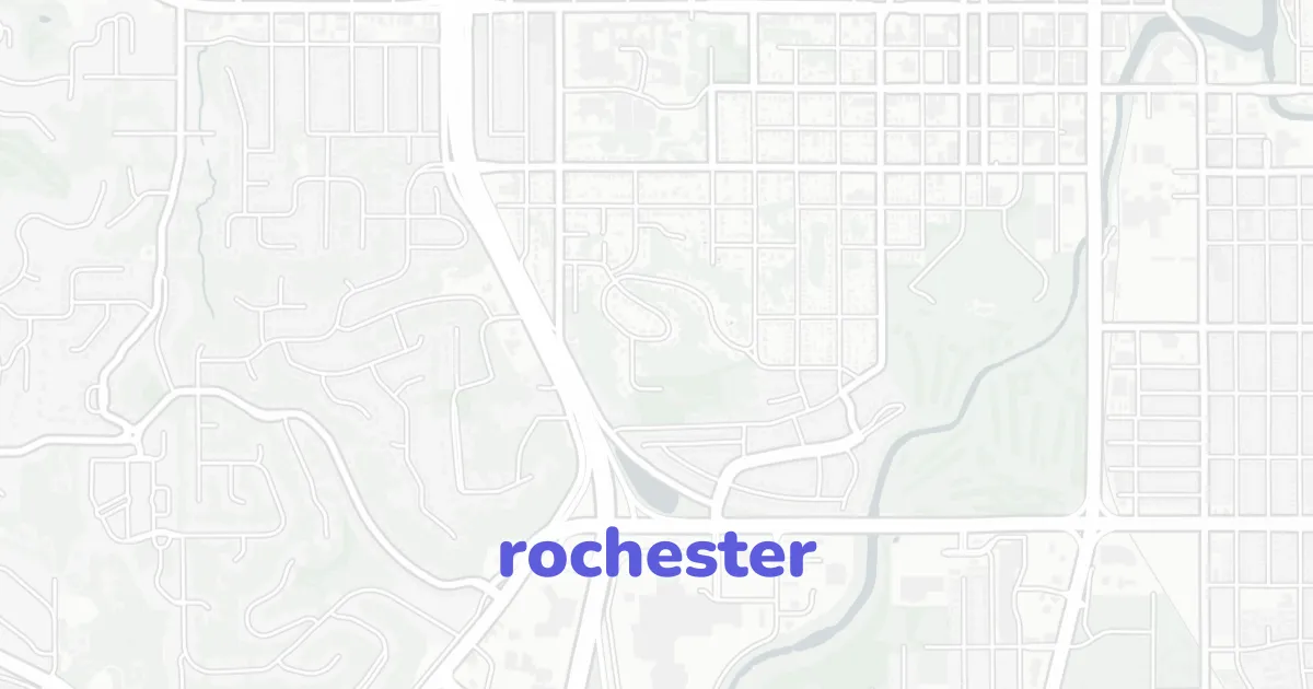 Rochester architectural map | CAD Atlas | CAD ATLAS