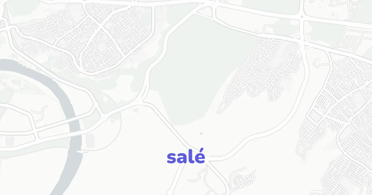 Salé architectural map | CAD Atlas | CAD ATLAS