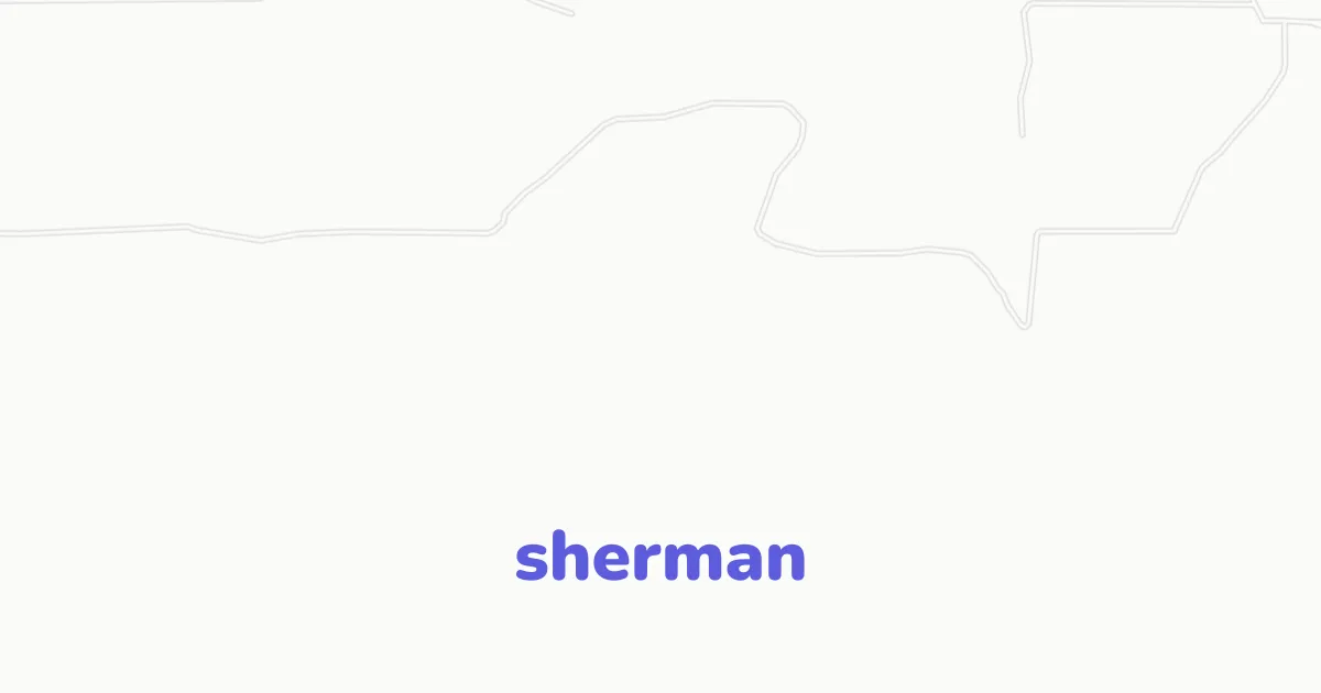 Sherman Ranch Map Sherman architectural map | CAD Atlas | CAD ATLAS