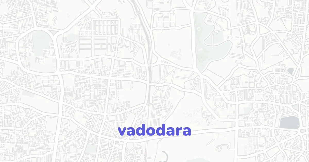 Vadodara figure ground plan | CAD Atlas | CAD ATLAS