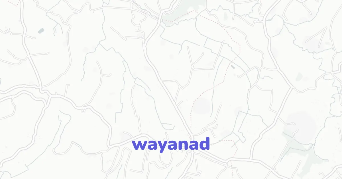Wayanad Map Transparent Wayanad architectural map | CAD Atlas | CAD ATLAS