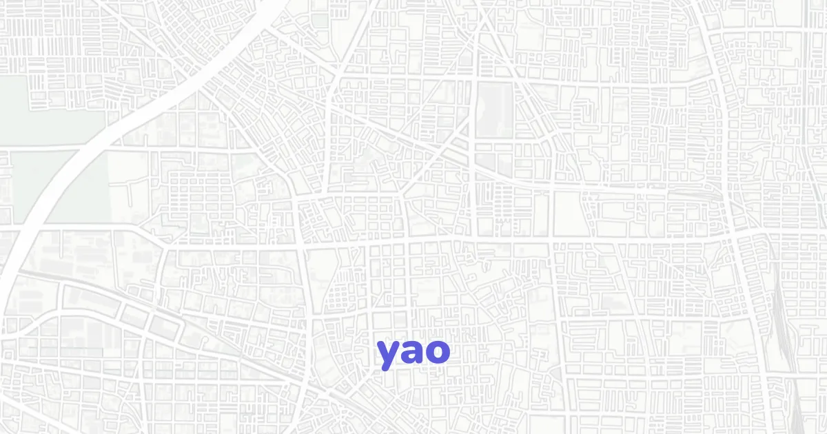 Yta Map Yao Architectural Map | ready-to-draw layered vectors | CAD ATLAS