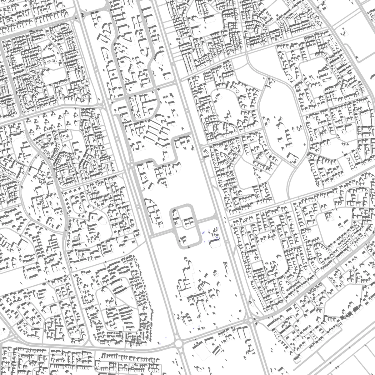 10th of Ramadan City site plan (2.5 km)
