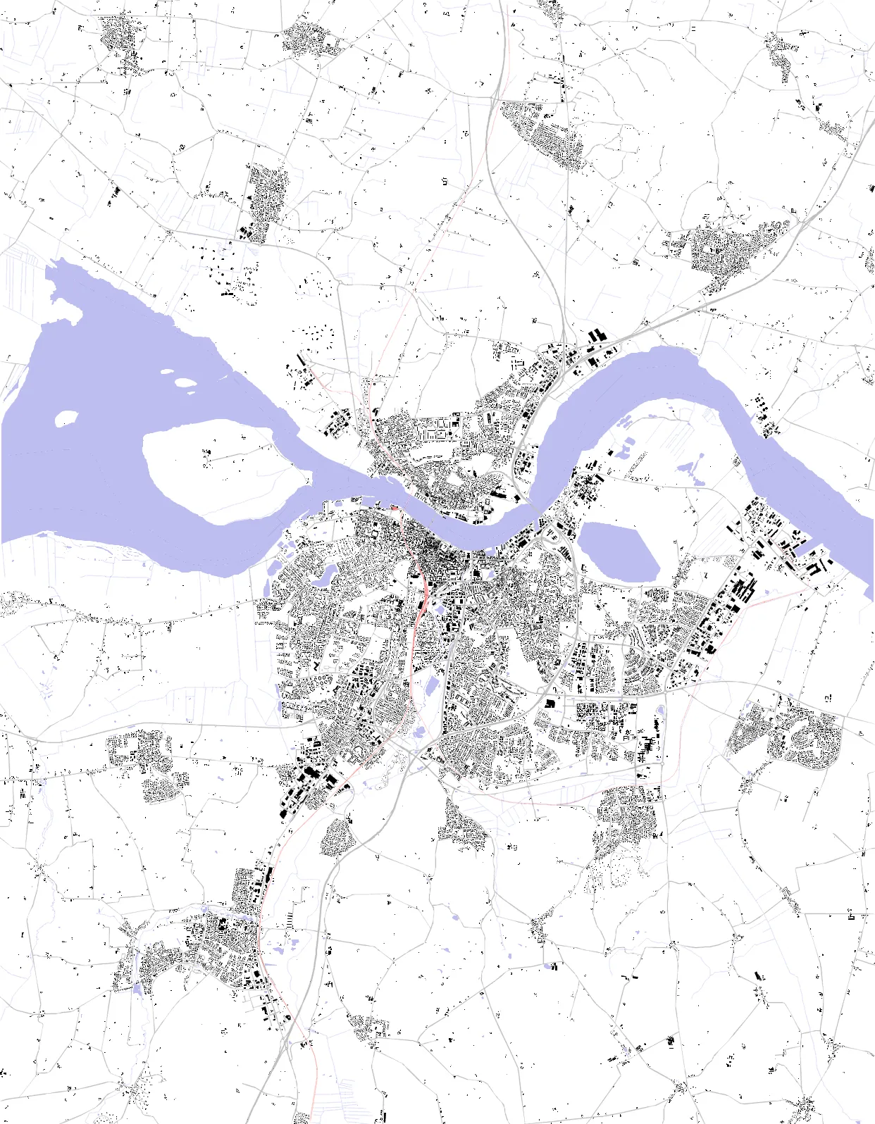 Aalborg Schwarzplan