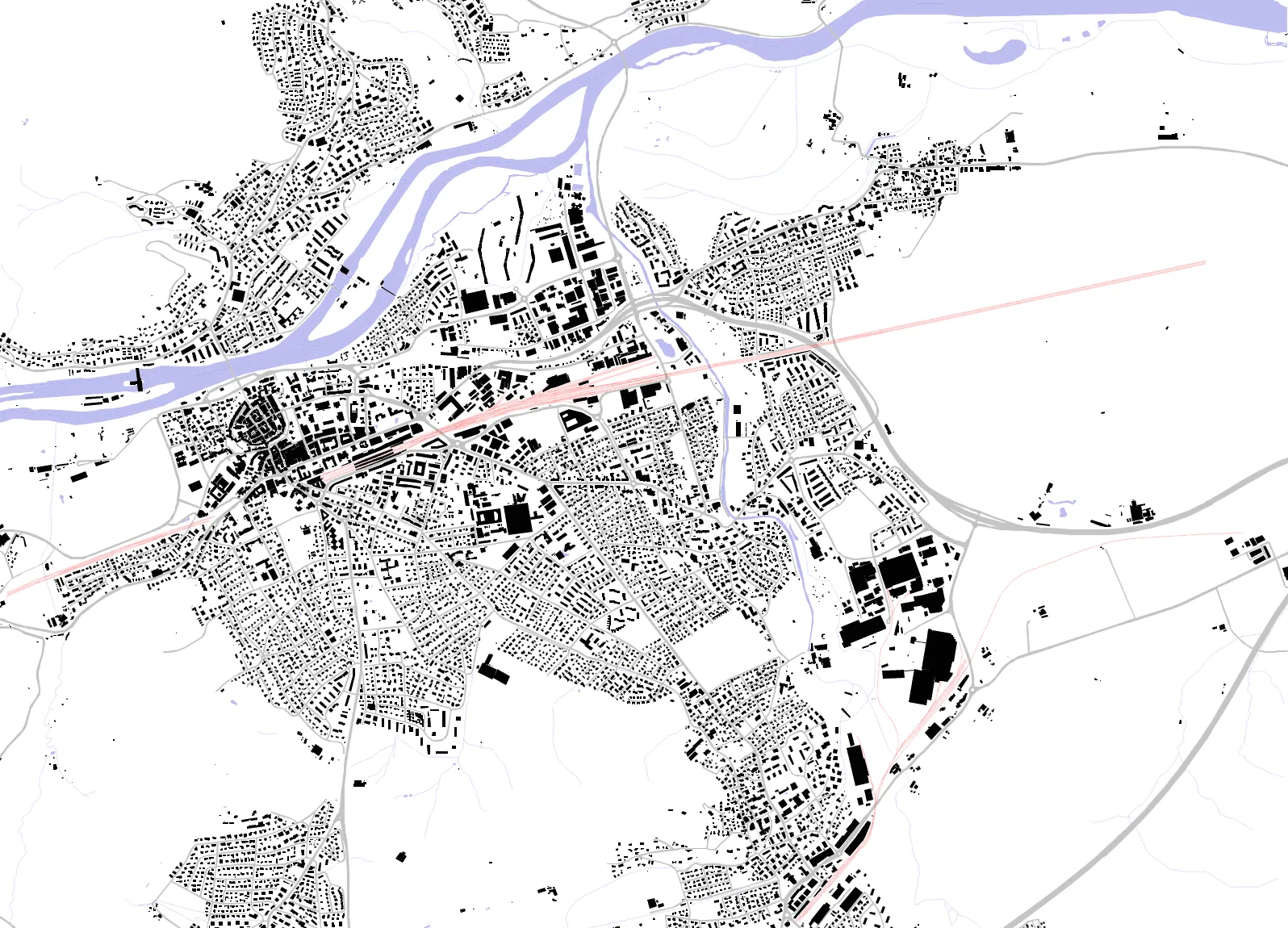 Aarau Schwarzplan