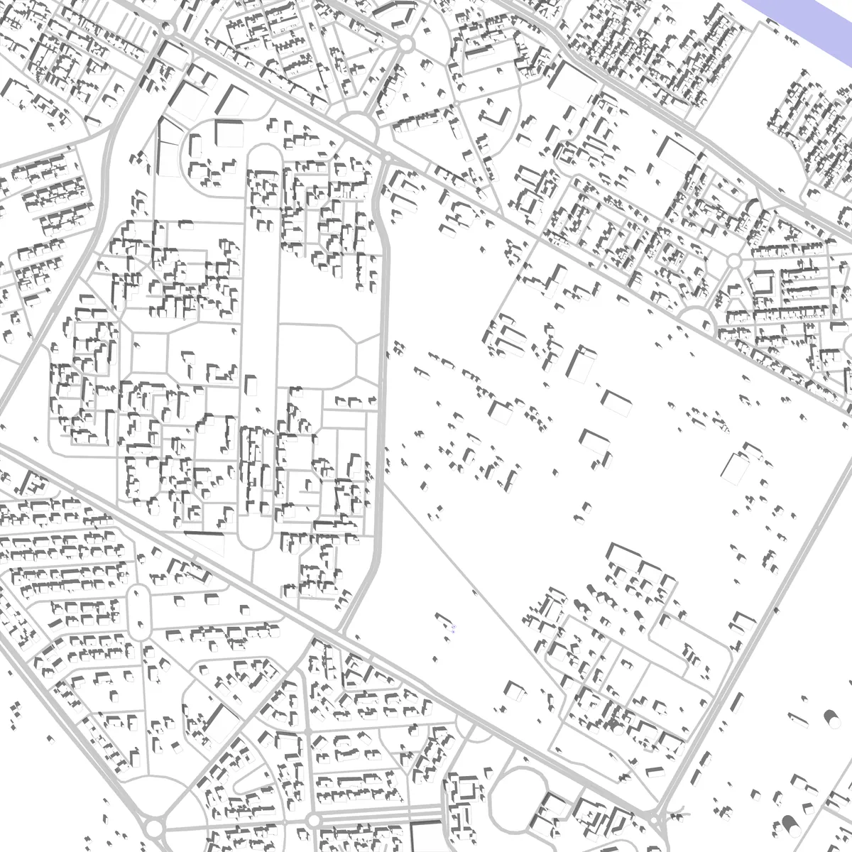 Abadan Lageplan (2,5 km)