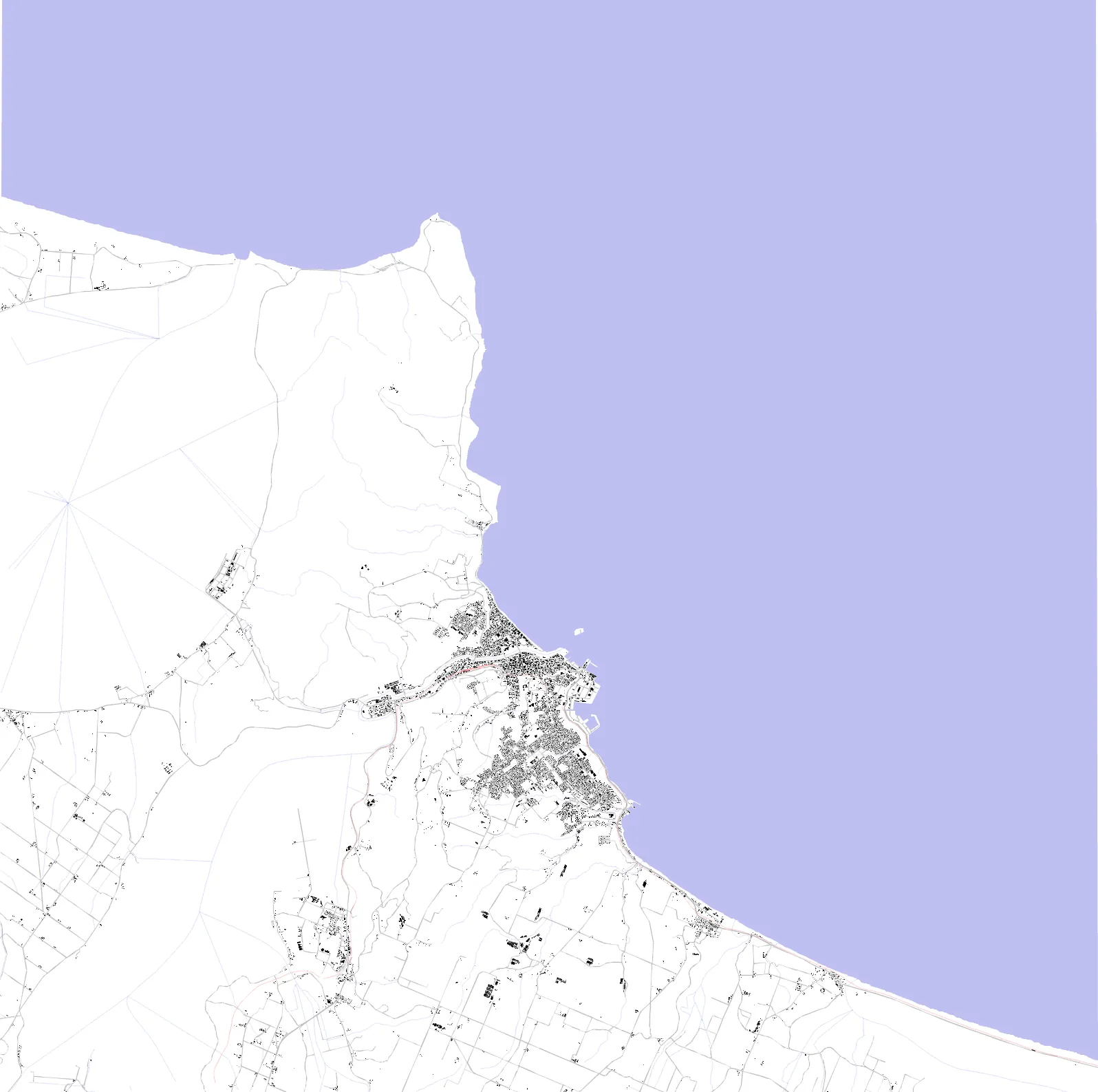 Abashiri figure ground plan