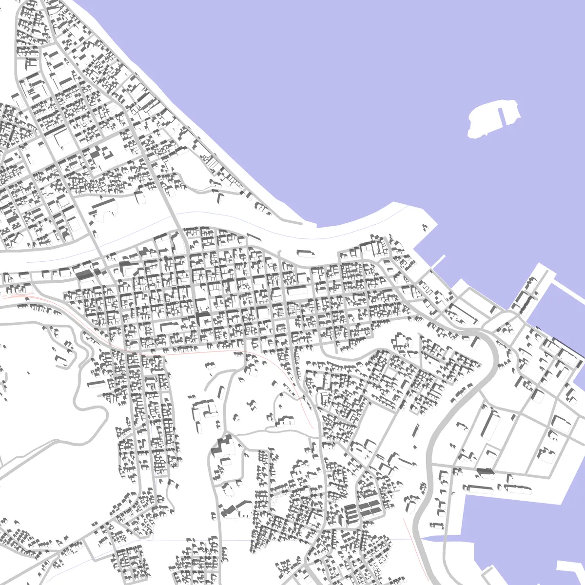 Abashiri site plan (2.5 km)
