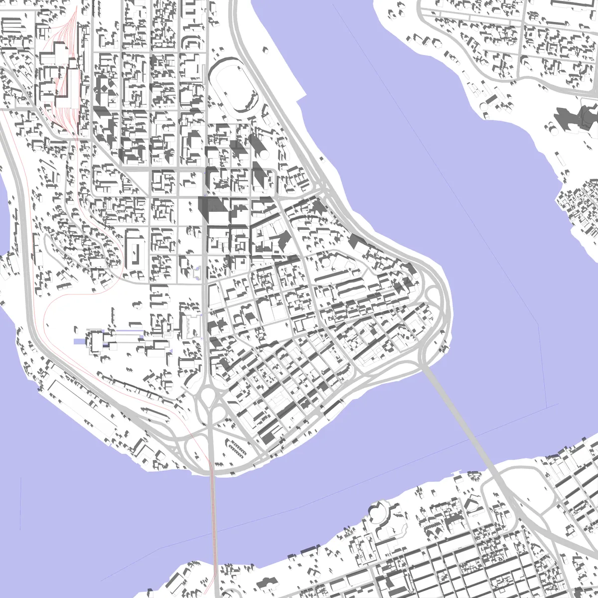 Abidjan site plan (2.5 km)