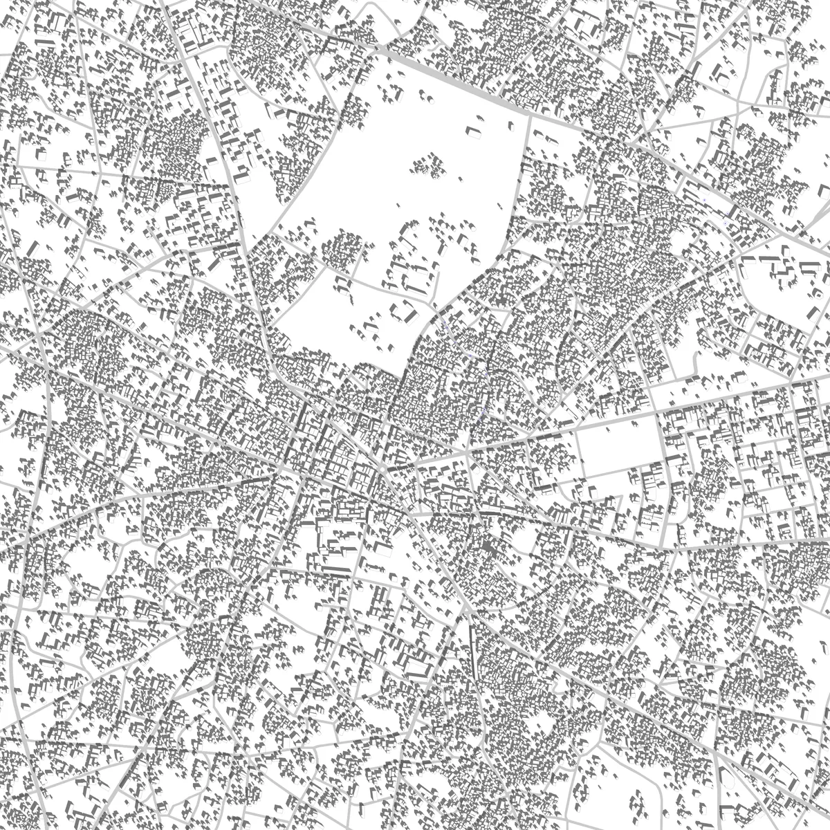 Abomey site plan (2.5 km)