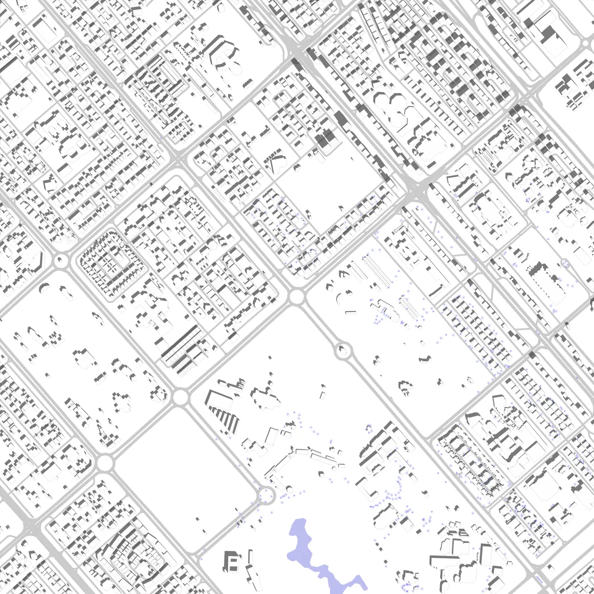 Abu Dhabi Lageplan (2,5 km)