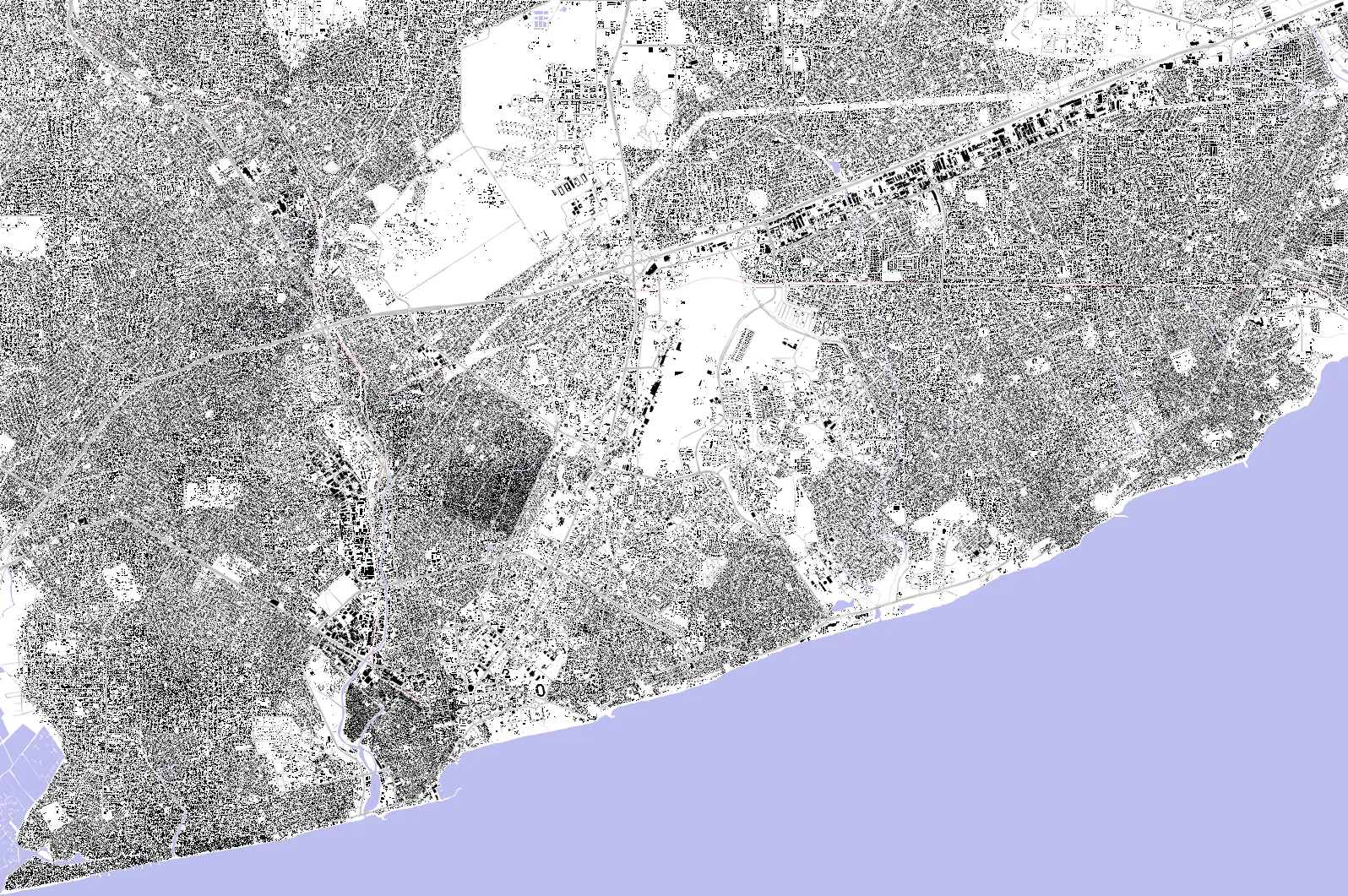 Accra Schwarzplan