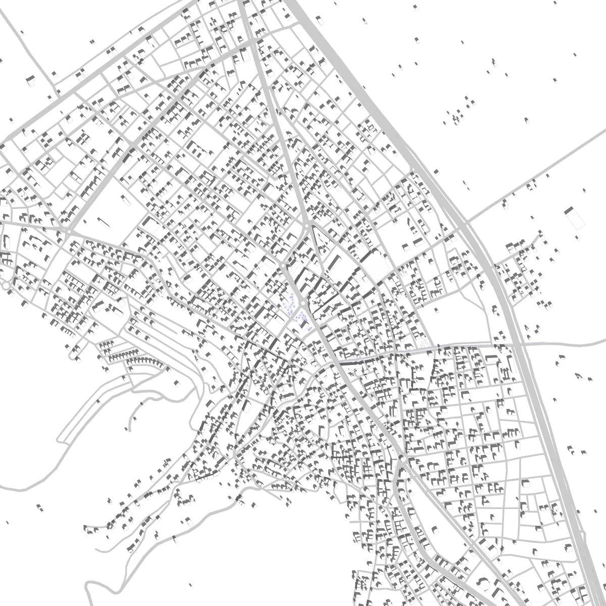 Acıpayam Lageplan (2,5 km)