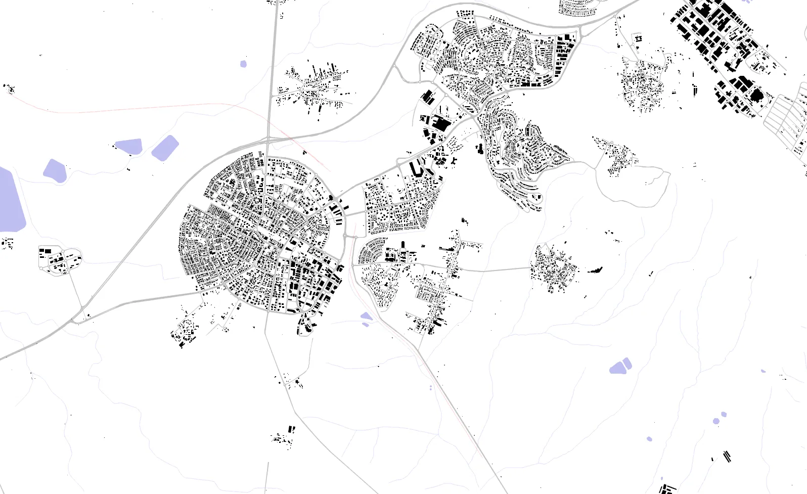 Afula Schwarzplan