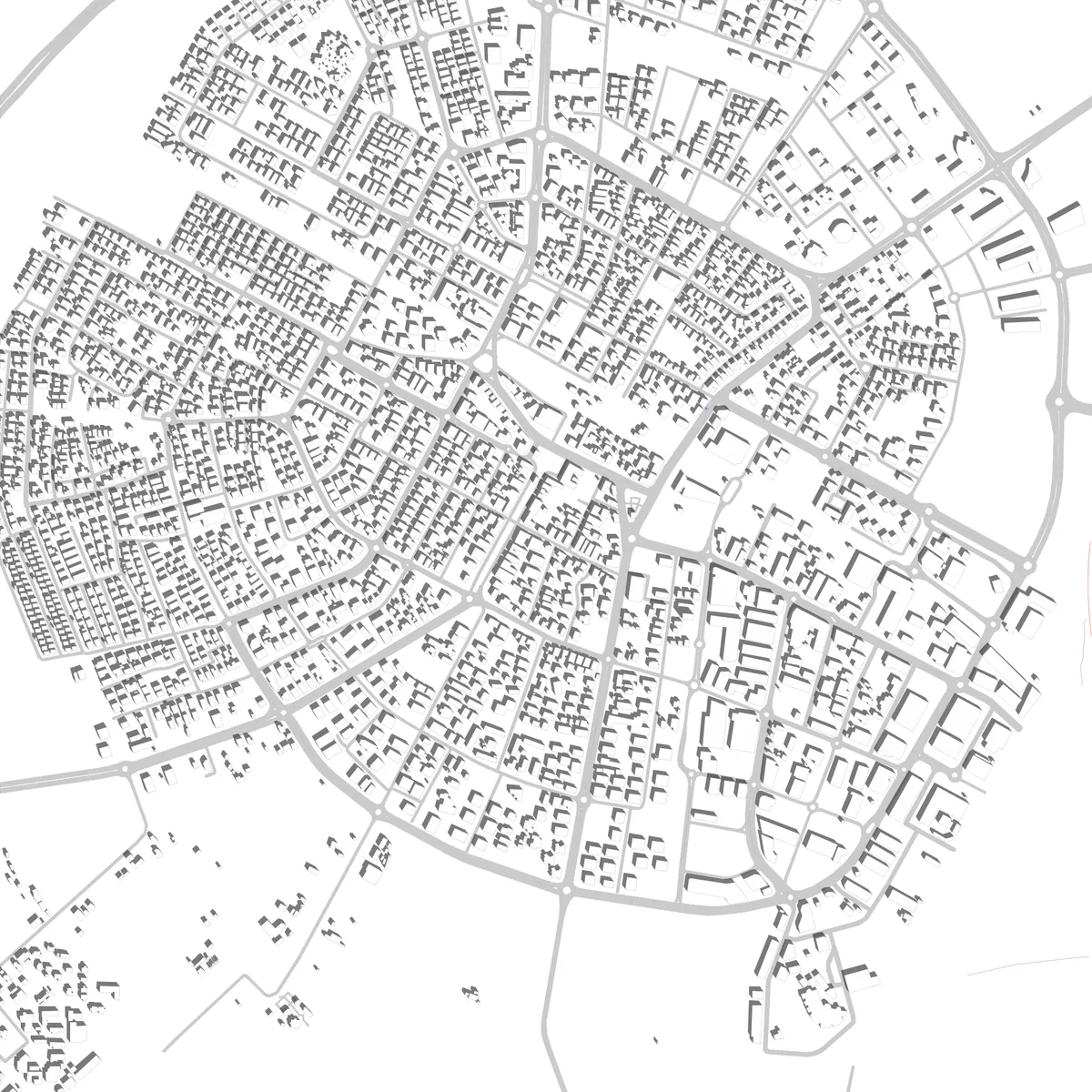 Afula Lageplan (2,5 km)
