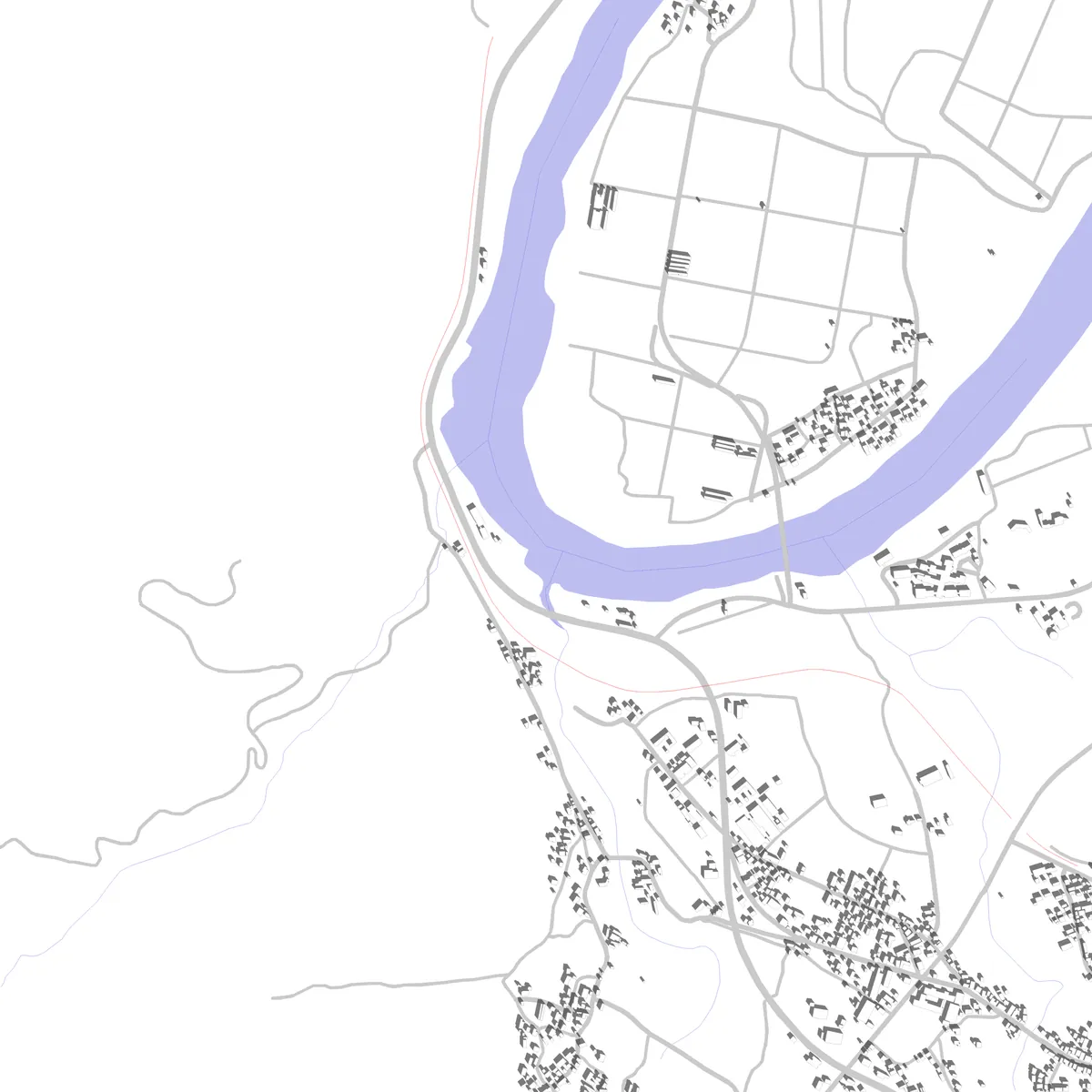 Agano Lageplan (2,5 km)