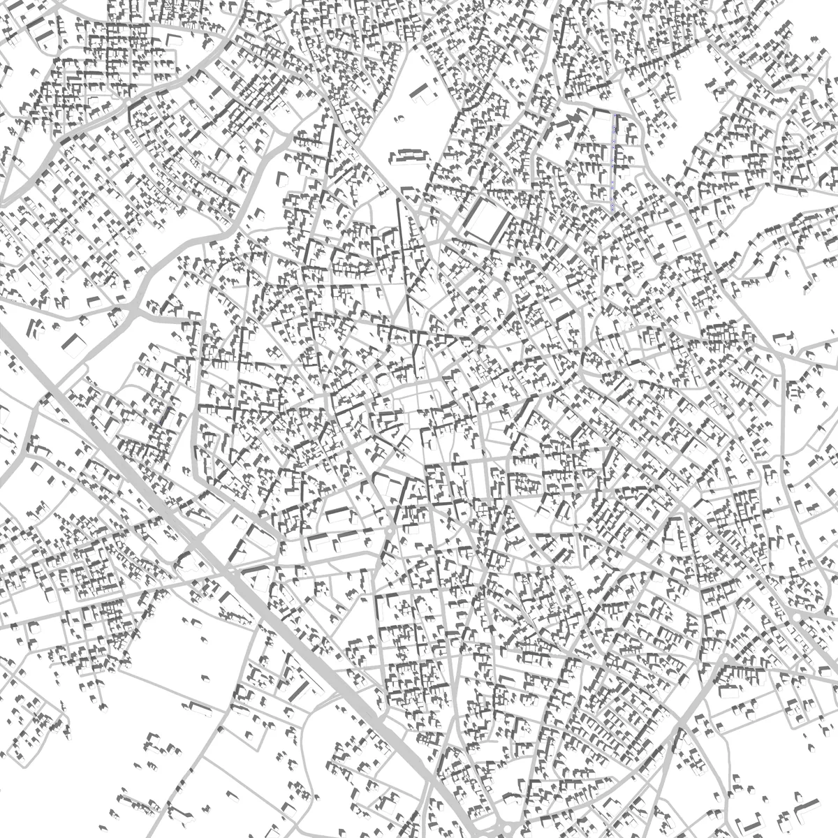Agrinio site plan (2.5 km)