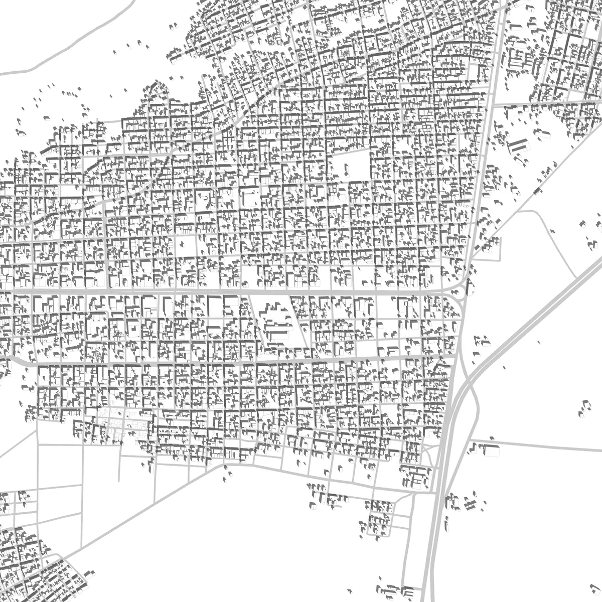 Aguachica Lageplan (2,5 km)