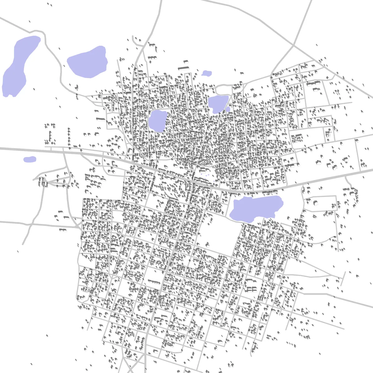 Aguié site plan (2.5 km)