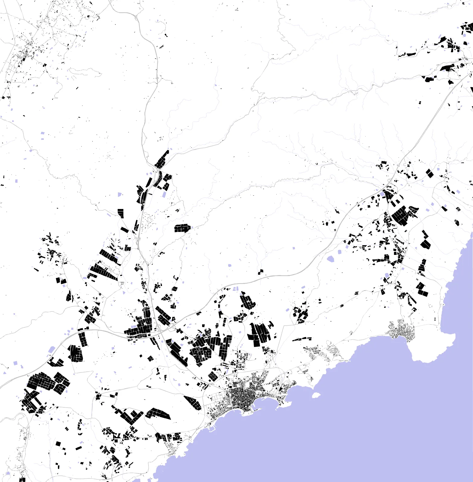 Águilas plano de masas